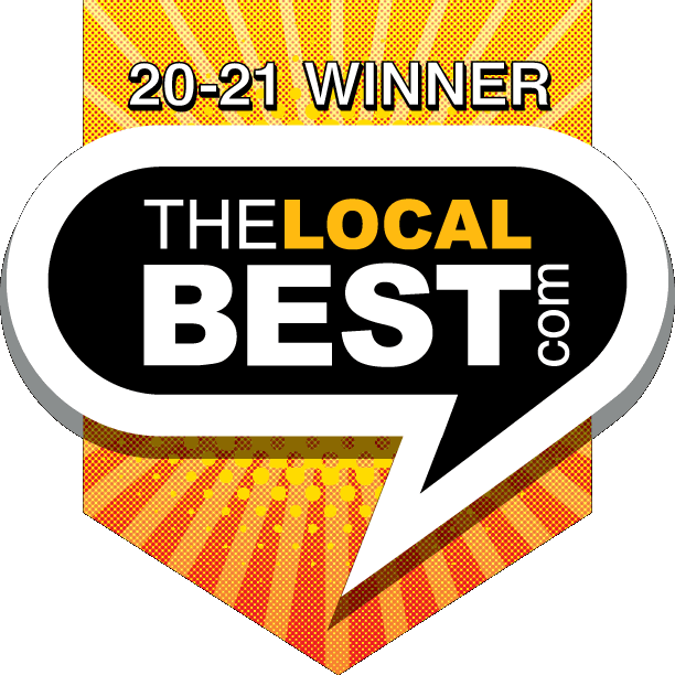The local best winner logo