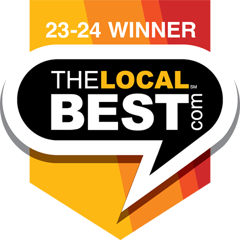 The local best winner logo
